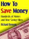 Cover image for How To Save Money
